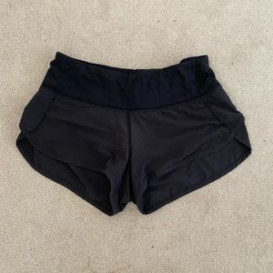 LULULEMON Speed Short Black Size 4